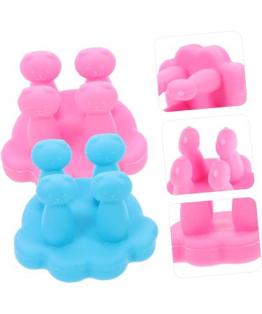 Zerodeko Silicone Toothbrush Holder - Self-Adhesive Hooks for Bathroom Storage - Color-Sorted Travel Packs - 8 STK - Buy Online on GoSupps.com