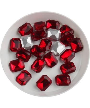 100pcs Nail Glass Rhines Rectangle Pointed Bottom 3D Strass Gem Manicure Nail Art Decoration Home Collections (Color : Rose Size : 8X10mm/0.31 * 0.39in) 8X10mm/0.31*0.39in Rose - Buy Online on GoSupps.com