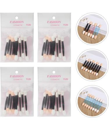 Hemoton 40pcs Sponge Stick Eye Brushes for Foundation Eye Makeup Brushes Sponges Makeup Cosmetic Plastic Abs - Buy Online on GoSupps.com
