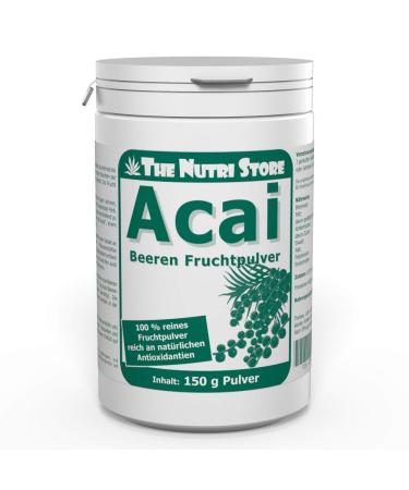 Acai berry fruit powder 150 g - 100% pure fruit powder rich in natural antioxidants
