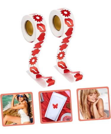 Lot de 2 Rouleaux d'Autocollants de Auto-Adh sifs Corps Autocollants de pour Bains de Soleil Faciles Utiliser Peau Dor e - Buy Online on GoSupps.com