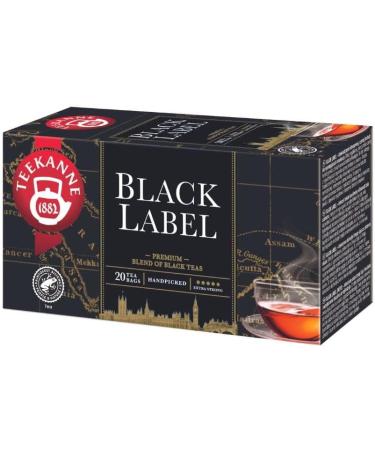 DEKOND TEEKANNE Black Label - Natural Black Tea - (6 x 20 sachets) - Buy Online on GoSupps.com