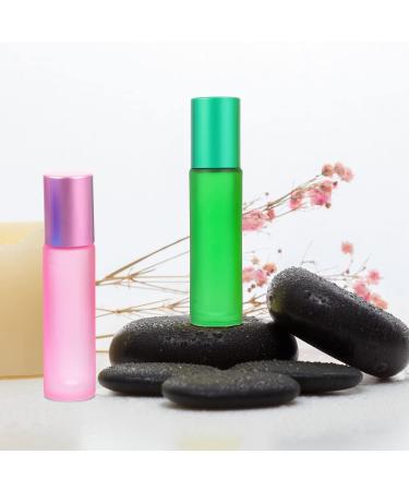 Buy 1 Set Portable Perfume Essential Oil Roller Bottles - Compact Glass Cosmetic Sub Bottles for International Shipping - Buy Online on GoSupps.com