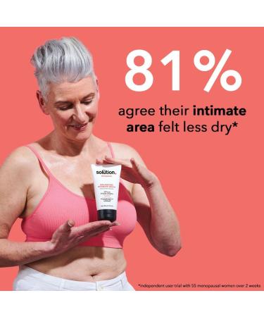 The Solution Menopause Balancing Intimate Hygiene Wash (150ml). Dermatologically Tested Feminine Wash for Women 100% Soap Free Wash for Vaginal Health and Menopause Body Care - Buy Online on GoSupps.com