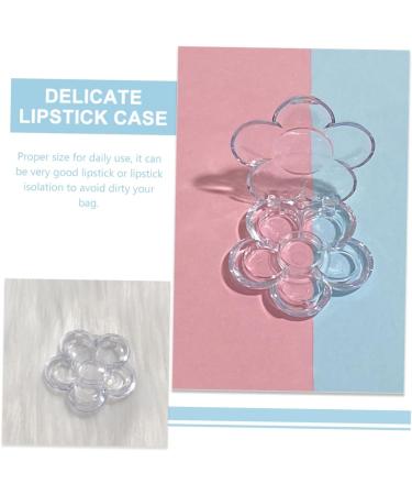  IWOWHERO 6-Color Lipstick Cases Small Lipstick Organizer Flower-Shaped Makeup Case Lipstick Case for Women Delicate Containers - Buy Online on GoSupps.com
