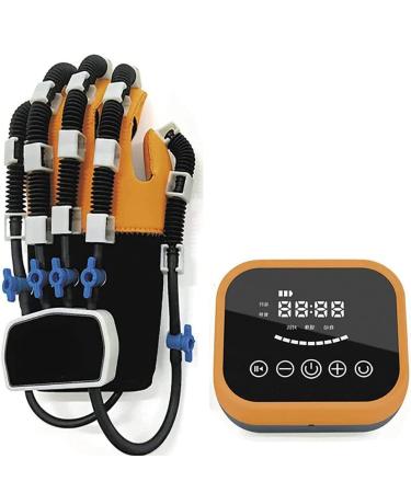 Rehabilitation Robot Gloves Stroke Hemiplegia Hand Splint Finger Orthosis for Arthritis Stroke Hemiplegia Patient(Size:XL Color:Left) X-Large Left