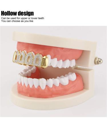 Stylish Metal Braces for Concerts | Re-Wearable Hip Hop Fashion for Upper & Lower Teeth - Buy Online on GoSupps.com