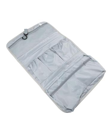 Beatifufu Curling Iron Storage Bag Travel Hair Dryer Bag Curl Hair Dryer Curl Blow Dryer Pu Leather Light Grey