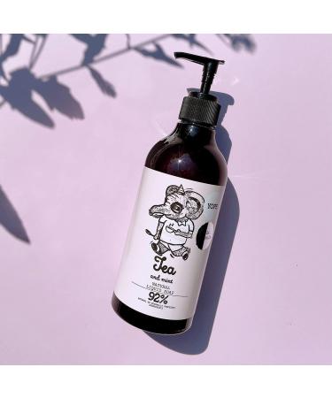 Yope Natural Hand Wash Tea and Mint 500ml - Refreshing Cleanliness - Buy Online on GoSupps.com
