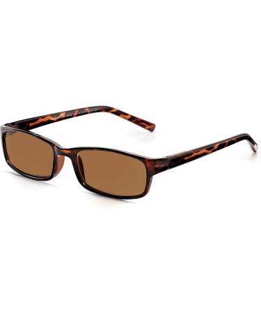 Buy Read Optics Reading Glasses +1 to +3.5 | Prescription & Non-Prescription Tinted Glasses - Rectangular Tort 1-Pack - Buy Online on GoSupps.com