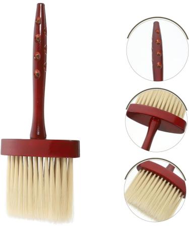POPETPOP 1pc Hair Duster Hair Cutting Neck Brush Beard Duster Powder Neck Duster Men Beard Brush Neck Cleaning Brush Cleaning Duster Hair Styling Brush Supplies Man Modeling Bamboo M As Shown - Buy Online on GoSupps.com
