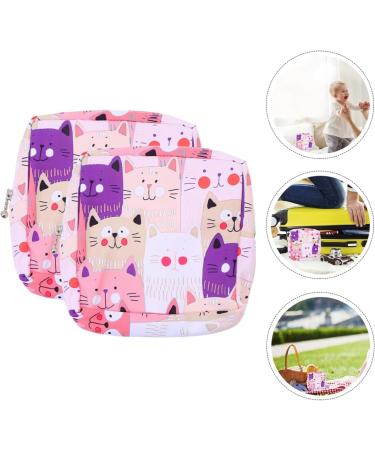 Shop Lurrose 2-Pack Leather Menstrual Hygiene Bags | Eco-Friendly Travel Makeup & Towel-Keeping Bags - Buy Online on GoSupps.com