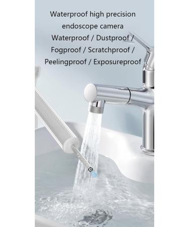 2023 Ear Cleaner with Camera - 1920P HD Ear Wax Removal Tool | Soft Silicone Ear Spoon 6 LED Lights Compatible with iPhone & Android - Black/White - Buy Online on GoSupps.com