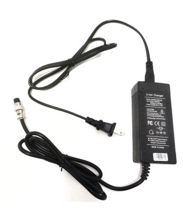 Verified Fit 63V 1.0A 4 Prong Scooter Charger, for Segway Ninebot S/S-MAX(NOT for S-Plus), Mini Pro, Go Kart/Go Kart Pro, 4 Pin Notched Connector Battery Charger
