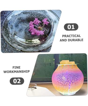 Vicasky Fragrance Candle Set - 3 Aromatic Oil Pan Heating Tablets & Insulating Glass Shell - Essential Oil Burner Replacement - Buy Online on GoSupps.com