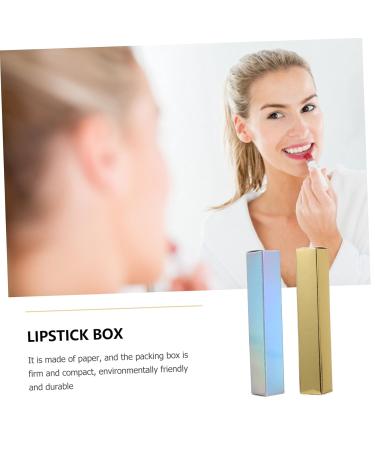 100pcs Lip Gloss Lipstick Boxes | Custom Paper Packaging for Lipstick & Mascara | DIY Lipgloss Cases - Buy Online on GoSupps.com