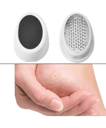 iPobie 2 Pcs Foot Massager Egg Shape Foot File Dry Hard Skin Remover Pain Relief Beauty Healthcare Massage - Buy Online on GoSupps.com