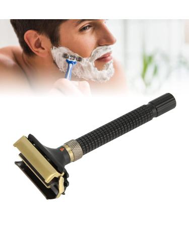 Double Edge Safety Trimmer - Reusable Metal Men's Trimmer with Easy Blade Change | International Shipping Available - Buy Online on GoSupps.com