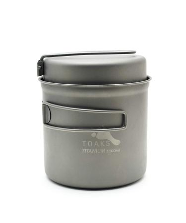 TOAKS Titanium 1100ml Pot with Pan