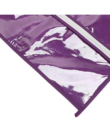 Wig Bags Storage with Hanger Hair Extensions Storage Bag Portable Dustproof Hair Extensions Carrier Holder with Zipper for Travel Daily Use(Purple) - Buy Online on GoSupps.com