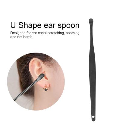 Portable Ear Cleaner Kit - Stainless Steel Ear Wax Removal Tools & Spiral Ear Sticks | Efficient Ear Wax Cleaner Set for Safe Ear Care - Buy Online on GoSupps.com