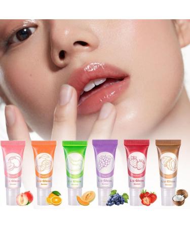 Vitamin E Fruit Flavored Lip Oil Peach Jelly Moisturizing Gloss Care Hydration Lip Moisturizing I7A7 Lasting Lip Long - Buy Online on GoSupps.com
