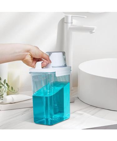 61Oz Liquid Laundry Detergent Dispenser 3 Pack Large Capacity Bleaching Agent Containers with 12 Removable Labels BPA Free Plastic Fabric Softener Holder for Laundry Room Organization and Storage - Buy Online on GoSupps.com