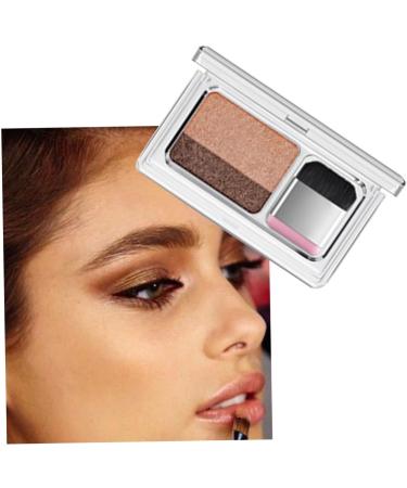 Puzzled eye shadow double colors with durable waterproof eyes for pearl camel for beginners beauty products - Buy Online on GoSupps.com