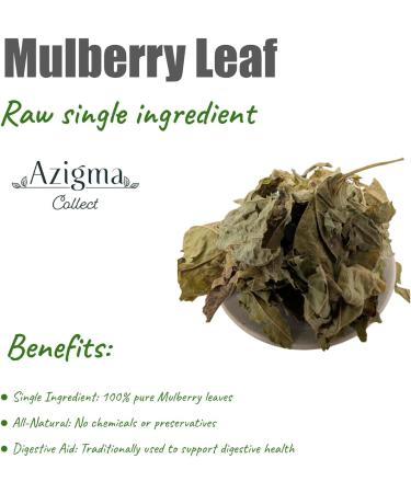 Dried Mulberry Leaf ( ) Morus Alba Loose Mulberry Leaf Tea Traditional Chinese Tea Ingredient Natural Mulberry Leaves for Brewing 45g - Buy Online on GoSupps.com