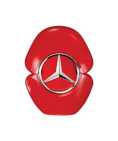 Mercedes-Benz Woman in Red - Eau de Parfum - Long Lasting Perfume for Women - Jasmine Perfume with Fruity Patchouli Fragrances - Travel Size - 3 oz