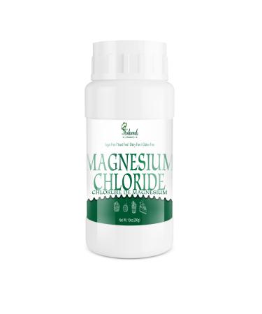 10oz/280g Food Grade Magnesium Chloride Powder - 100% Pure Magnesium Chloride Non-GMO | Coagulant & Acidity Regulator for Jelly Candy Pickled Food | Dairy Free Gluten Free Sugar Free