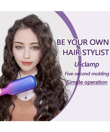 16mm Deep Hair Waver Curling Iron - Dual Voltage Ceramic Crimper & Adjustable Temperature Hair Tool for Wavy Styles - Buy Online on GoSupps.com