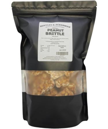 Peanut Brittle Sweets | 1KG | Original British Classic Retro Sweets in a 1 Kilo Bulk Re-Sealable Zip Lock bag. - Buy Online on GoSupps.com