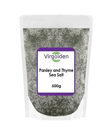 Parsley and Thyme Sea Salt 500g by Virgolden