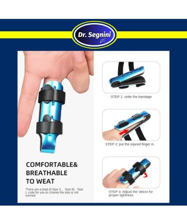 Buy Aluminum Foam Support Hand Trigger for Broken Finger & Sprain Joint Immobilization - JVG-108 (L) | International Shipping Available - Buy Online on GoSupps.com