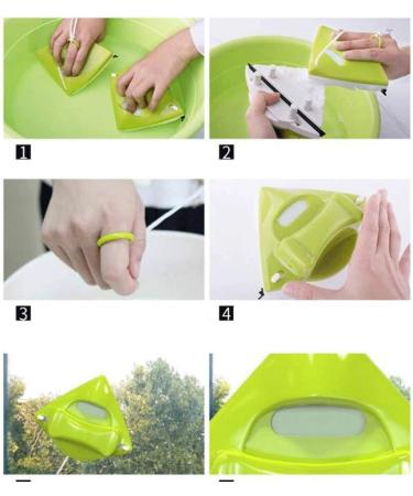 Glass Wiper - Cleaning Tools for High-Rise Single Layer Double Glazed Windows Double-Sided Window Cleaner Glass Wiper Home Double Side - Buy Online on GoSupps.com