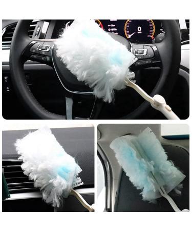 dinio Replace Heads Disposable Duster Refills Bulk Replacement Fit for Cleaning Home Office Blinds Car Duster Clean A 1Set