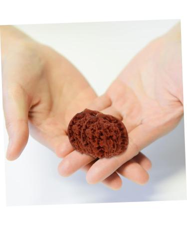 Magiclulu 6-Piece Walnut Fitness Massage Balls - Hand Training & Stress Relief for Adults - Buy Online on GoSupps.com