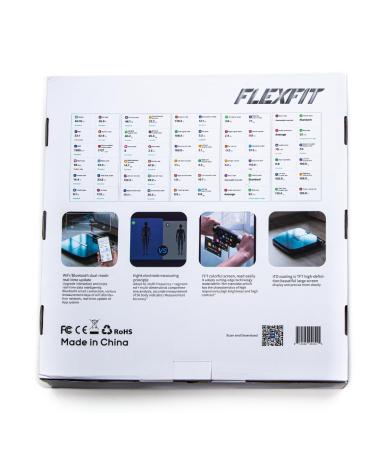 FlexFit Scale for Body Weight and Fat Percentage - Black - Buy Online on GoSupps.com