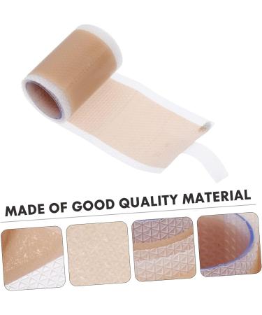 Silicone Gel Ear Tape Roll - Invisible Correction Stickers for Ear Corrector - Skin Color, 100x4x0.2cm - Buy Online on GoSupps.com
