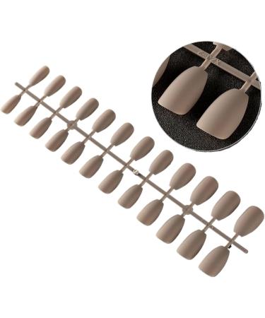 Press On Nails 1 4SETS Matte Fake Nail Tips Matte Finish For A Modern Look Highly Professional-looking Artificial Nails False Nails(Style H) - Buy Online on GoSupps.com