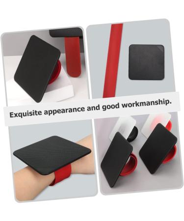 DOITOOL Hair Dyeing Board Pat Belt Highlighting Paddle Professional Balayage Board Hair Dyeing Tools Wrist Bands Nursing Supplies Balance Bracelet Plastic Brighten Hair Clip Red - Buy Online on GoSupps.com