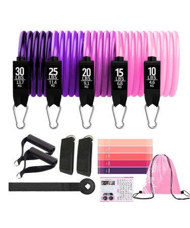Women'sResistance Band Pull Up Elastic Band for Fitness Sports Training Home Workout Equipment Bodybuilding Fitness 10-30 D