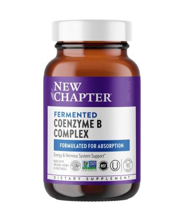New Chapter Fermented Coenzyme B Complex 90 Vegetarian Tablets