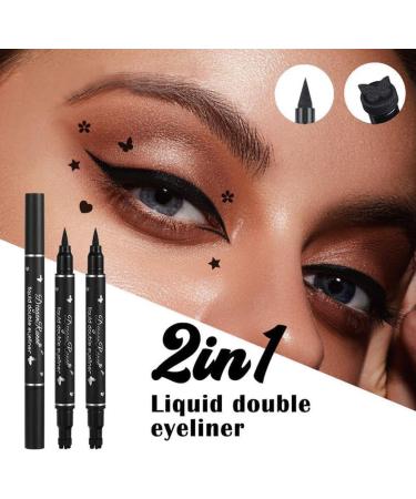 GXFCAI 1Pc Black Stamp Pen Boxed Waterproof Sweatproof Seal Beauty For Women Eyes P2P0 Cosmetics Love 1 Count Pack of 1 - Buy Online on GoSupps.com