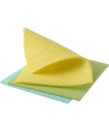 Spontex Sponge Cloth Classic 5-Pack | High Absorbency Kitchen & Cleaning Cloths for All Surfaces - International Shipping Available! - Buy Online on GoSupps.com