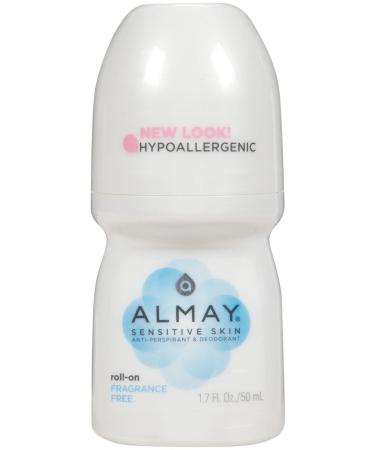 Almay Roll-On Antiperspirant and Deodorant Fragrance-Free 48.2 g