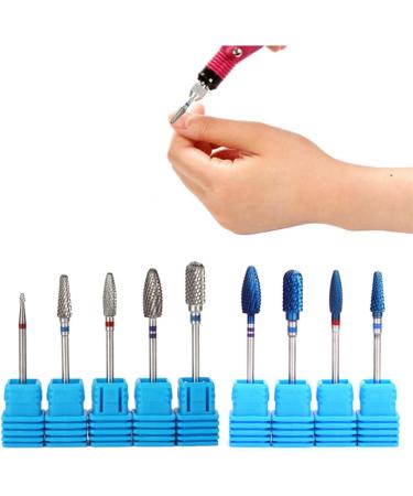 FRCOLOR Nail Accessories Varnish Cuticle Remover Finger Nail File Nail Polish Nail Accessories Tools for Nail File Drill Nail Art Tools Metal Grinding Head Manicure Tools - Buy Online on GoSupps.com