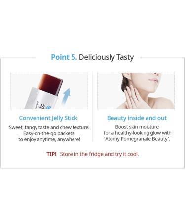 Atomy Pomegranate Beauty 900g - 60 Jelly Sticks | Premium International Shipping - Buy Online on GoSupps.com