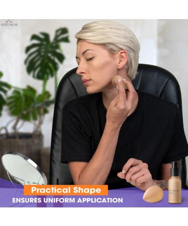 Latex-Free Soft Beauty Blender Sponge for Makeup | Liquid Foundation & Powder Puff | Beauty Products - Buy Online on GoSupps.com